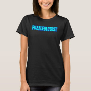 Puzzleologin Puzzle Puzzle Piece Game Jigsaw Puzz T-Shirt