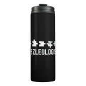 Puzzleologin Thermosbecher (Vorderseite)