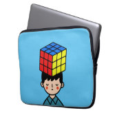 Puzzler Laptopschutzhülle (Vorderseite Links)