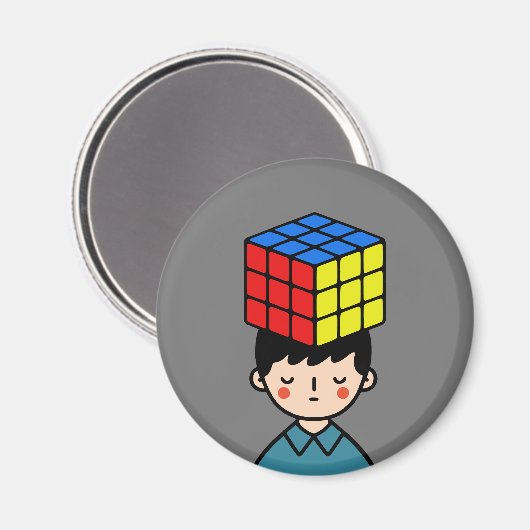 Puzzler Magnet (Vorderseite/Rückseite)