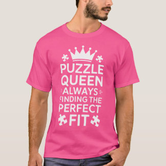 Puzzler Puzzles Lustiges Jigsaw-Puzzle T-Shirt