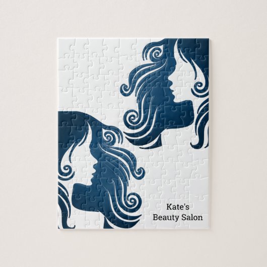 Puzzles afrikanisches Frauenhaus (Vertikal)