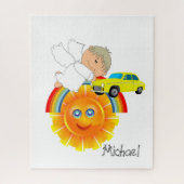 Puzzles Angel Sun Rainbow Cars (Vertikal)