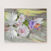 Puzzles Angel White Swans (Horizontal)