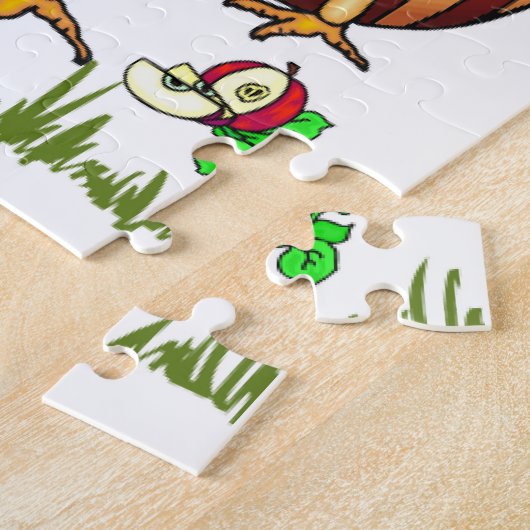 Puzzles Ants Apple Pie Grass Butterfly (Seite)