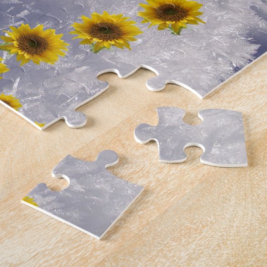 Puzzles aus Sonnenblumen (Seite)