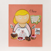 Puzzles Bäckereien Cupcakes (Vertikal)