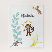 Puzzles Bananas Affen Blätter (Vertikal)