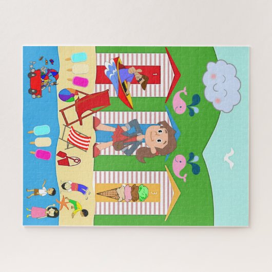 Puzzles Beach Fun Ice Creme (Horizontal)