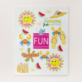 Puzzles Beach House Spaß (Vertikal)