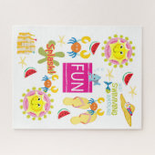 Puzzles Beach House Spaß (Horizontal)