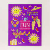 Puzzles Beach House Spaß (Vertikal)