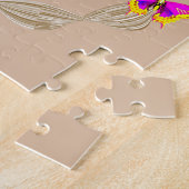 Puzzles Beige Blütenschmetterling (Seite)