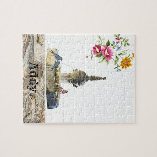 Puzzles Birds Fountain (Horizontal)