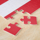 Puzzles Black Cat Red & White Stripes (Seite)