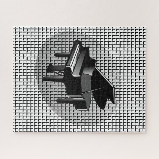 Puzzles Black Piano (Horizontal)
