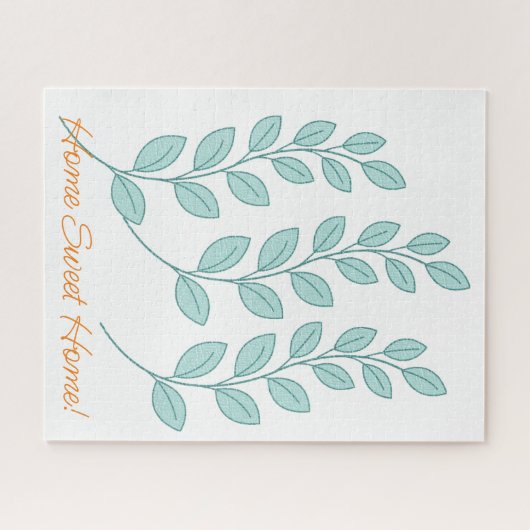 Puzzles Blätter Zuhause Sweet Zuhause (Horizontal)