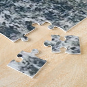 Puzzles Blauer Marmor (Seite)