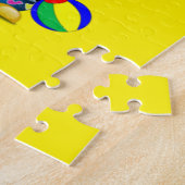 Puzzles Blue Pinguin Surfer Sombrero (Seite)