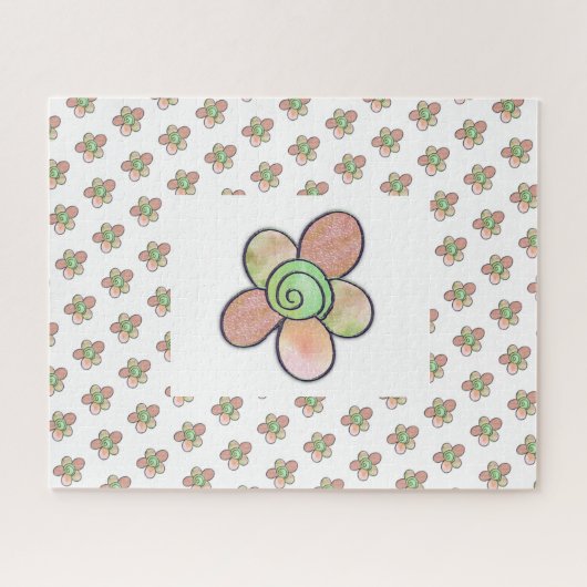 Puzzles Blume (Horizontal)