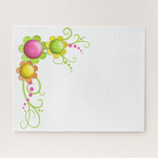 Puzzles Blume Bläschen (Horizontal)