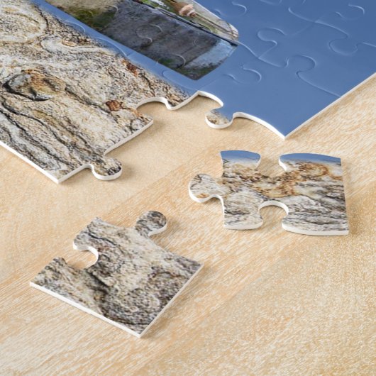 Puzzles Blumenbrunnen Vögel (Seite)