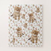 Puzzles Blumenkätzchen (Vertikal)