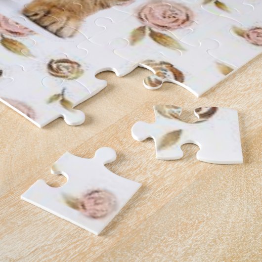 Puzzles Blumenkätzchen (Seite)