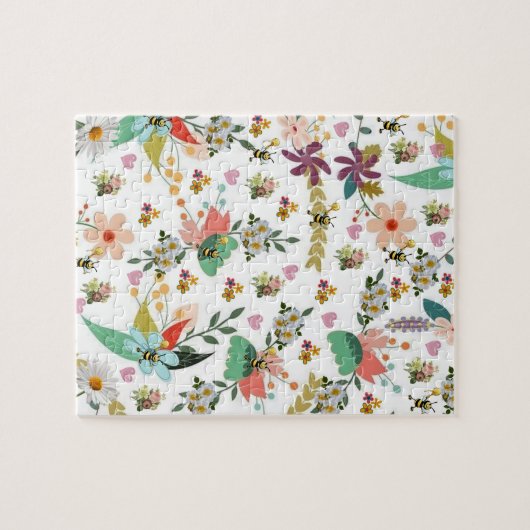 Puzzles Blütenblume (Horizontal)