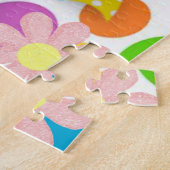 Puzzles Blütenduck (Seite)