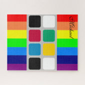 Puzzles Bright farbenfrohe Farbmuster (Horizontal)