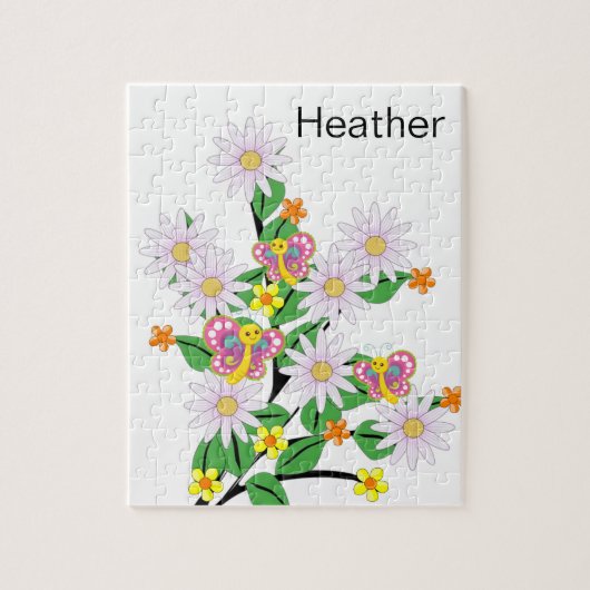 Puzzles Butterfly Floral (Vertikal)