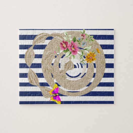 Puzzles Butterfly Floral Strip (Horizontal)