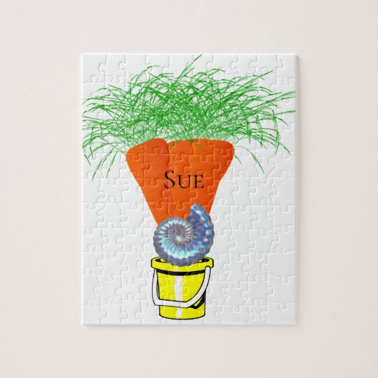 Puzzles Carrots Beach Muschel (Vertikal)