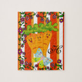Puzzles Carrots Butterfly Strip (Vertikal)