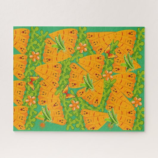 Puzzles Carrots Peas (Horizontal)