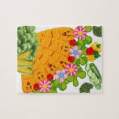 Puzzles Carrots Pees Floral (Horizontal)