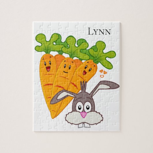 Puzzles Carrots Rabbit (Vertikal)