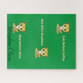 Puzzles Cat Before Wine Coffee Breakfast (Horizontal)