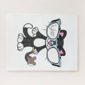 Puzzles Cat Mouse Sonnenbrille (Horizontal)
