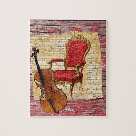 Puzzles Cello Viktorianisch (Vertikal)