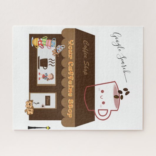 Puzzles Coffee Shop (Horizontal)