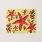 Puzzles Crab Starfish Beach Muscheln (Horizontal)