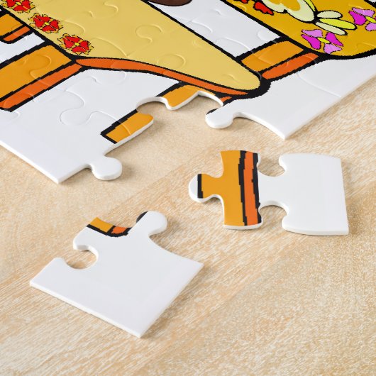 Puzzles Crayons Flugzeuganzahl (Seite)