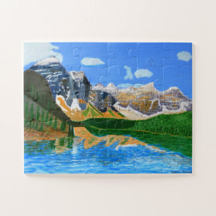Puzzles der kanadischen Berge