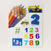 Puzzles Educational Numbers (Vertikal)