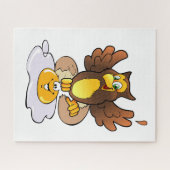 Puzzles Eierspeisen Frühstück (Horizontal)