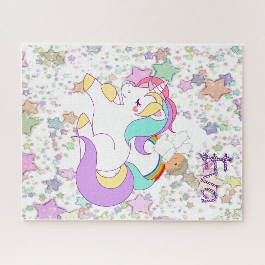 Puzzles Einicorn Sterne (Horizontal)