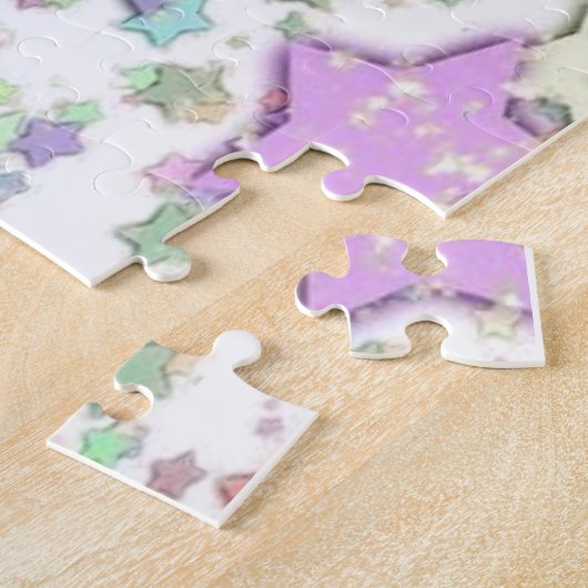 Puzzles Einicorn Sterne (Seite)