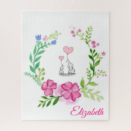 Puzzles Elephant (Vertikal)